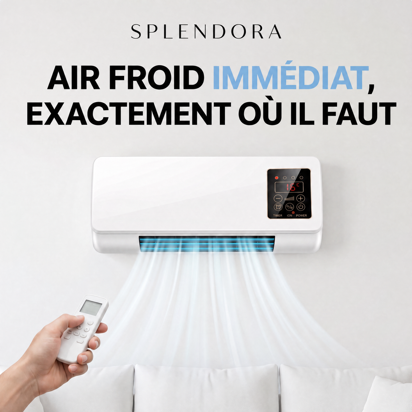 IceTurb™ – Mini Climatiseur et Chauffage Portable 2 en 1