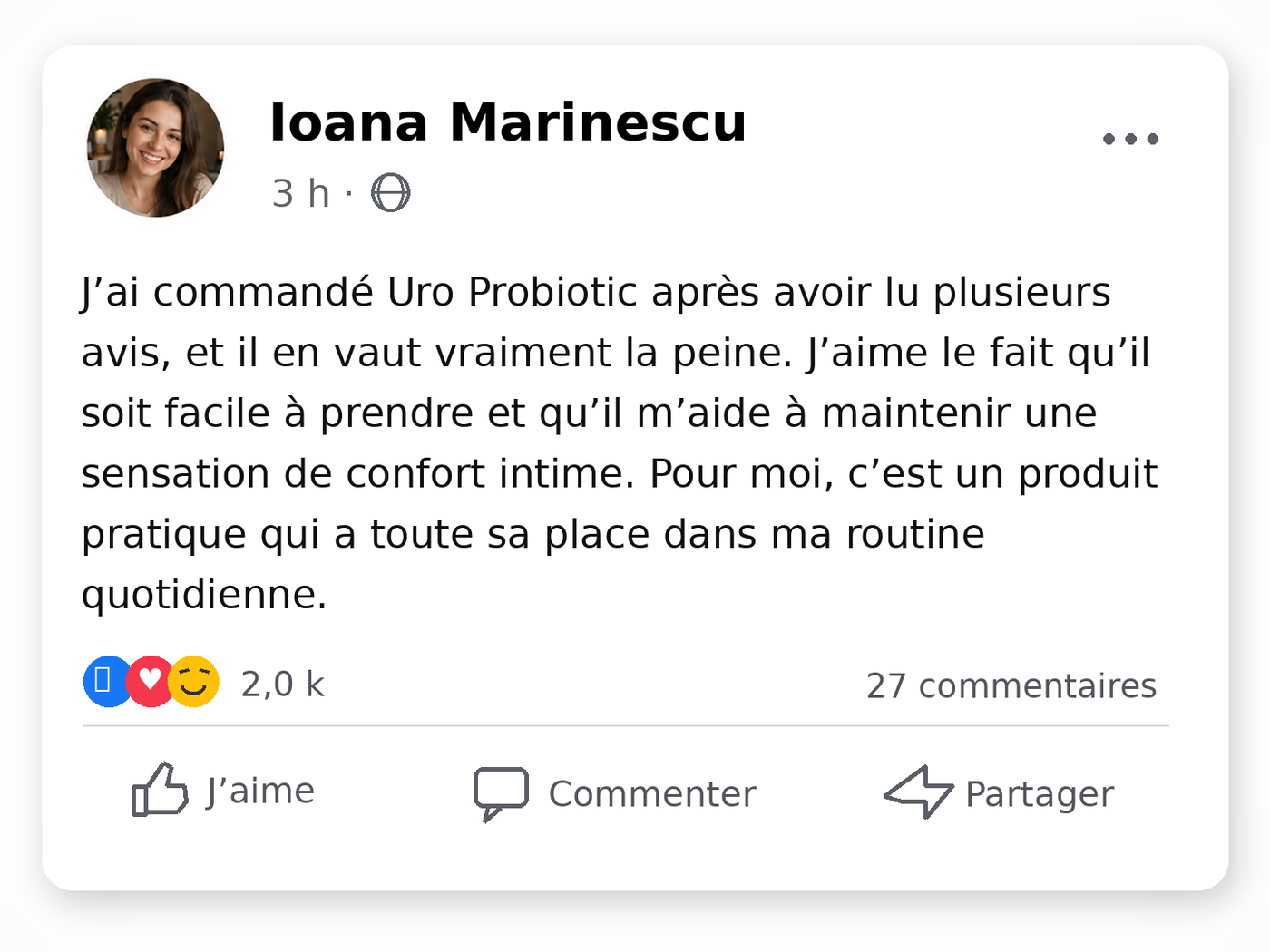 Avis client