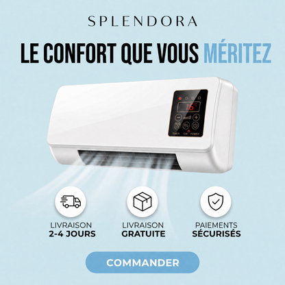 IceTurb™ – Mini Climatiseur et Chauffage Portable 2 en 1